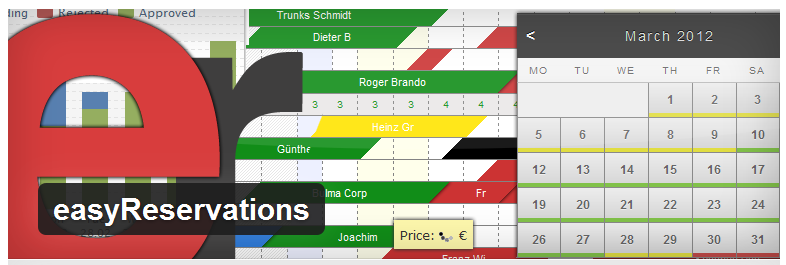 Easy Reservations plugin
